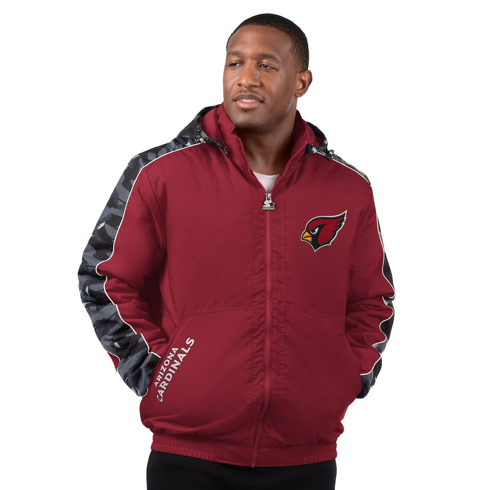 Arizona Cardinals Starter Thursday Night Gridiron Full-Zip Jacket - Cardinal sale