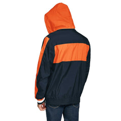 Chicago Bears Tommy Hilfiger Gael Lightweight Half-Zip Pullover Hoodie Jacket - Navy for sale