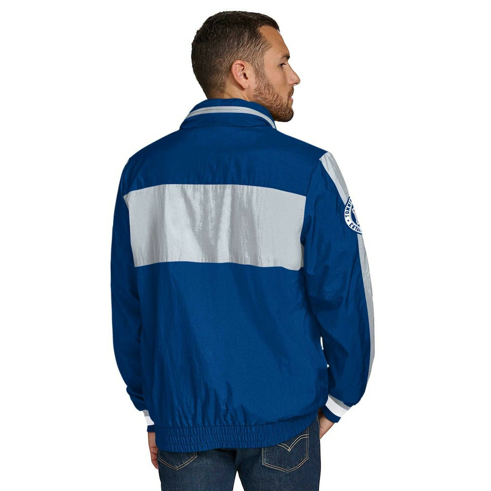 Indianapolis Colts Tommy Hilfiger Gael Lightweight Half-Zip Pullover Hoodie Jacket - Royal online