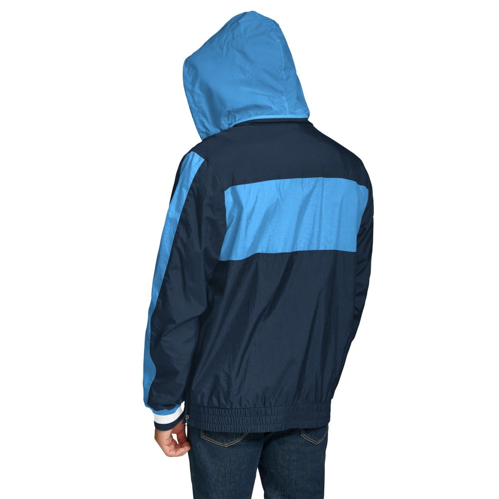 Tennessee Titans Tommy Hilfiger Gael Lightweight Half-Zip Hoodie Jacket - Navy for sale