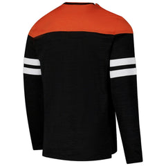 Cincinnati Bengals G-III Sports by Carl Banks Adaptive Hail Mary Long Sleeve T-Shirt - Black/Orange online