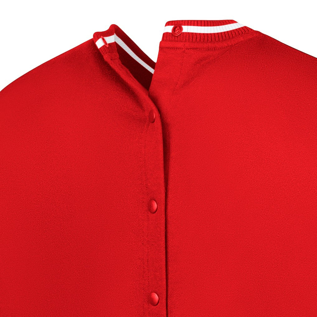 San Francisco 49ers G-III Sports by Carl Banks Adaptive Blocker Fleece Pullover Sweatshirt - Scarlet for sale