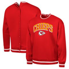 Kansas City Chiefs G-III Sports by Carl Banks Adaptive Blocker Fleece Pullover Sweatshirt - Red on sale