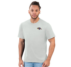 Baltimore Ravens Margaritaville Flip Flop T-Shirt - Gray cheap