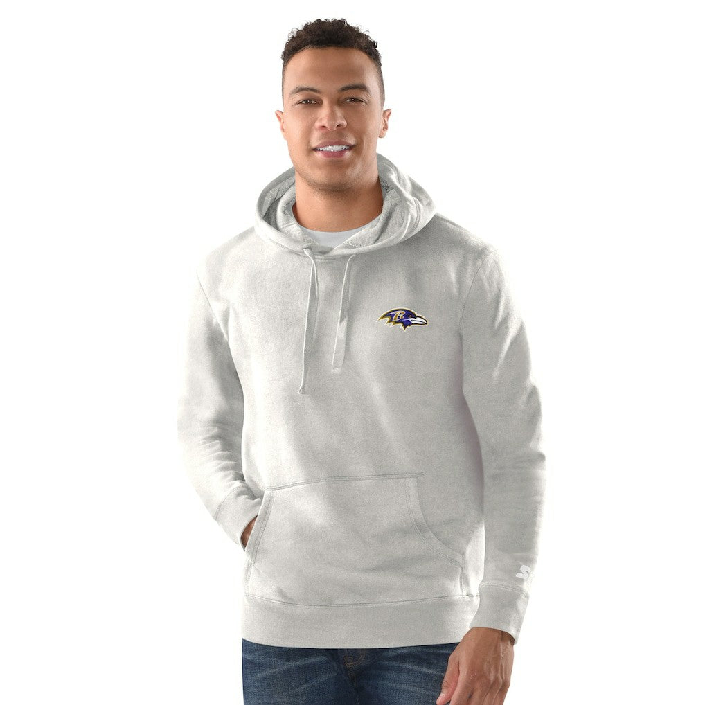 Baltimore Ravens Margaritaville Time Flies Garment Dyed Pullover Hoodie - Gray discount