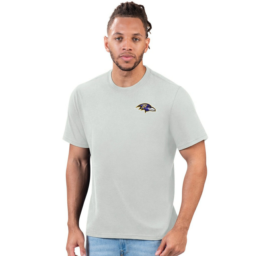 Baltimore Ravens Margaritaville Time Flies T-Shirt - Gray cheap