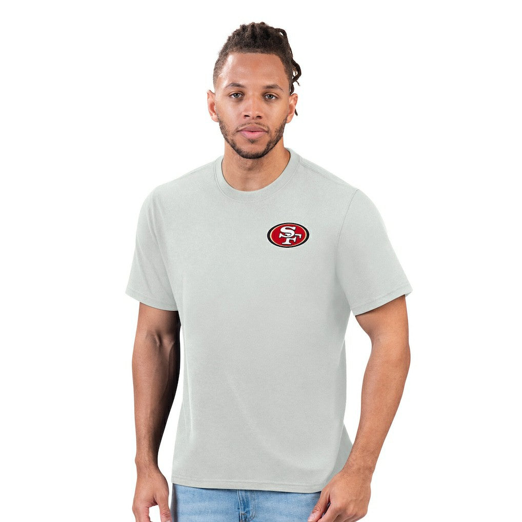 San Francisco 49ers Margaritaville Time Flies T-Shirt - Gray for sale