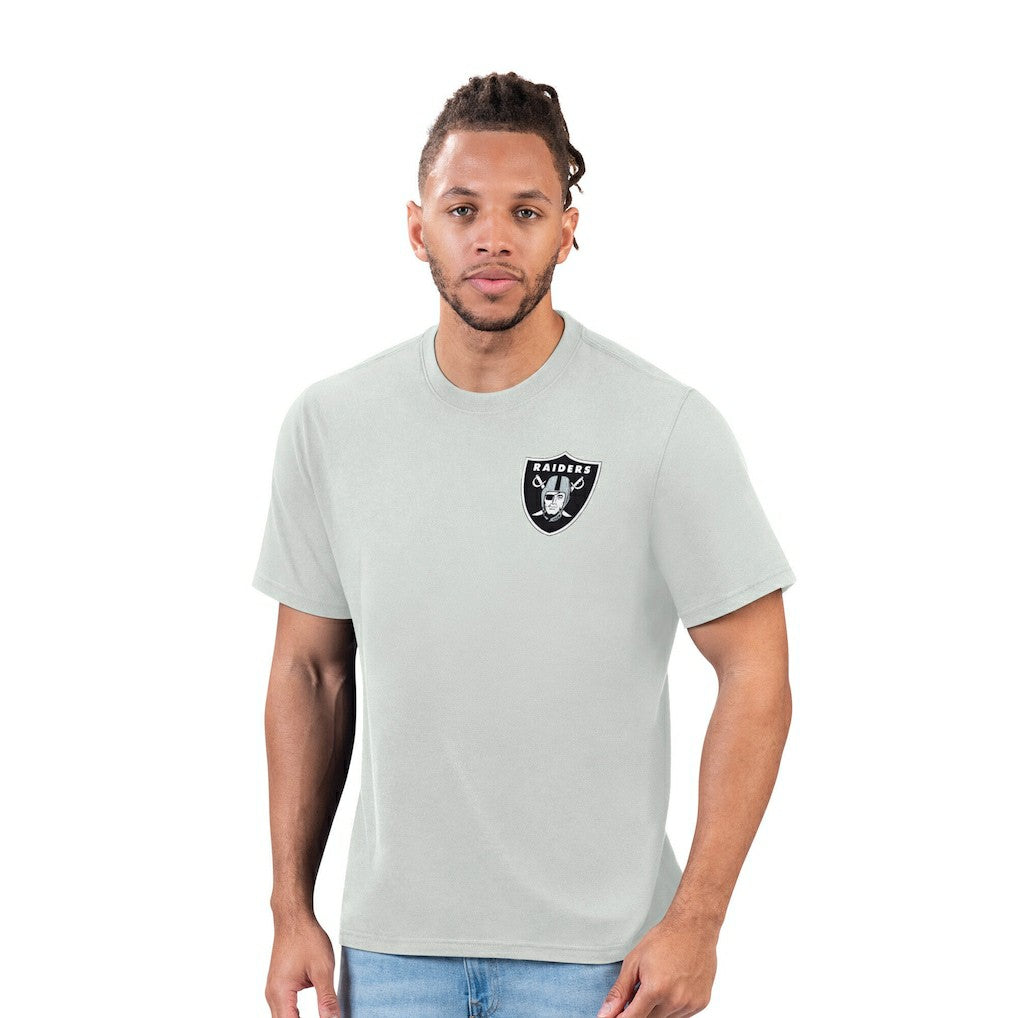 Las Vegas Raiders Margaritaville Time Flies T-Shirt - Gray sale