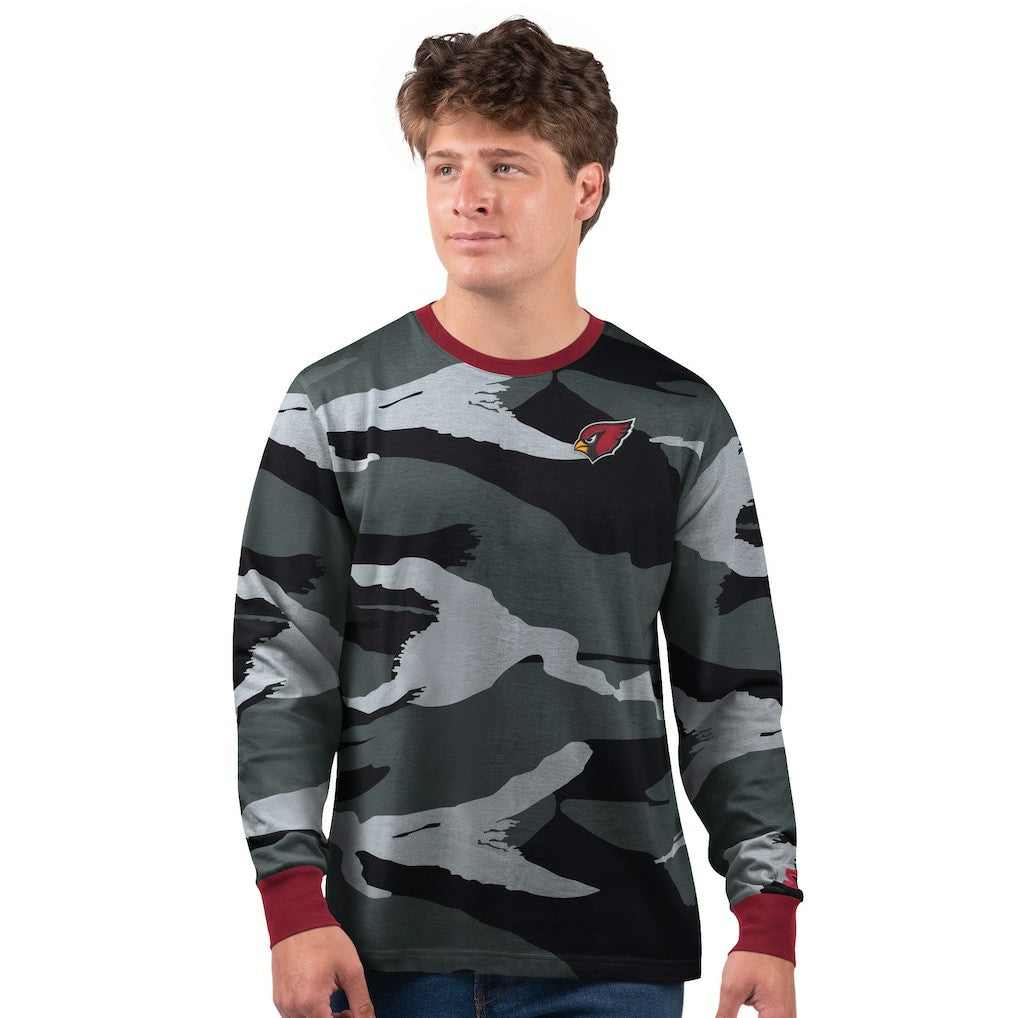 Arizona Cardinals Starter Thursday Night Gridiron Long Sleeve T-Shirt- Gray online