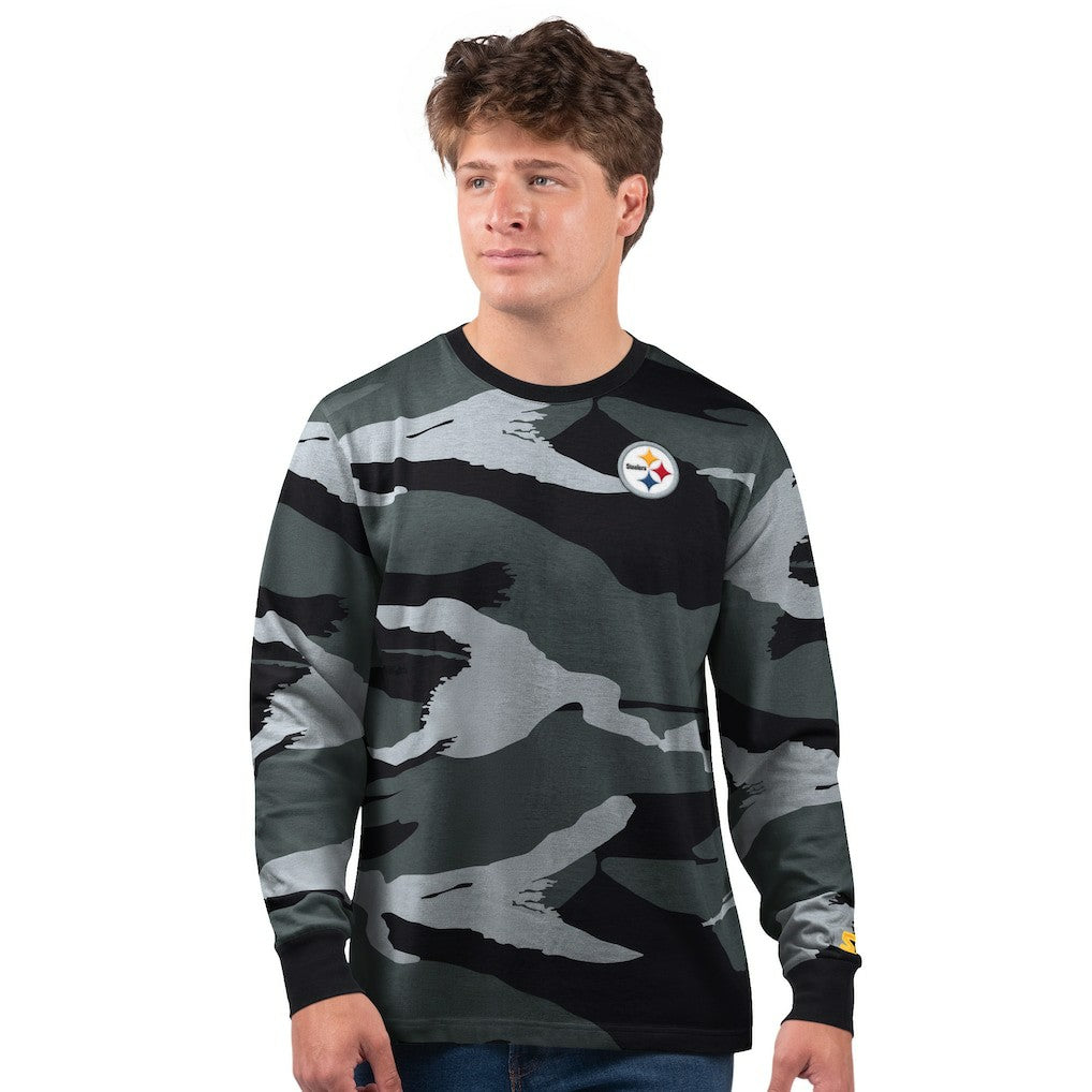 Pittsburgh Steelers Starter Thursday Night Gridiron Long Sleeve T-Shirt- Gray online