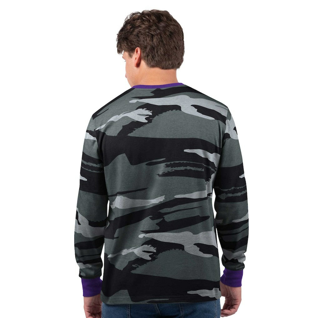 Minnesota Vikings Starter Thursday Night Gridiron Long Sleeve T-Shirt- Gray for sale