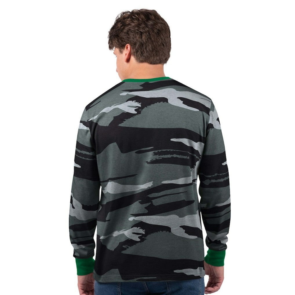Philadelphia Eagles Starter Thursday Night Gridiron Vintage Logo Long Sleeve T-Shirt - Gray on sale
