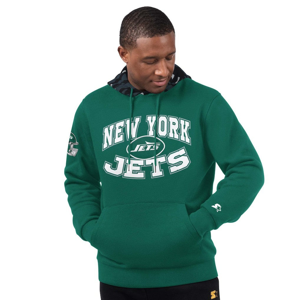 New York Jets Starter Thursday Night Gridiron Pullover Hoodie - Green sale