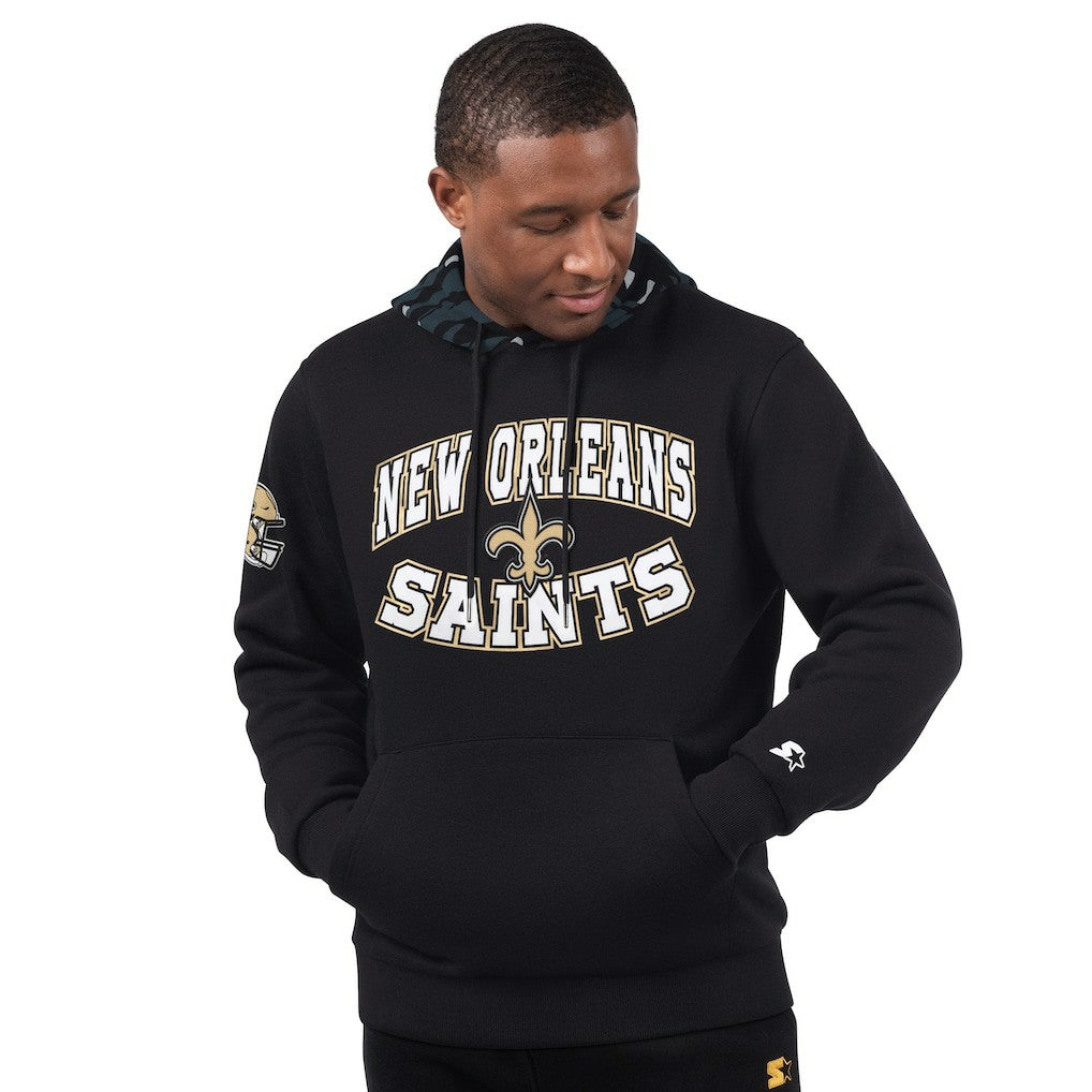 New Orleans Saints Starter Thursday Night Gridiron Pullover Hoodie - Black outlet