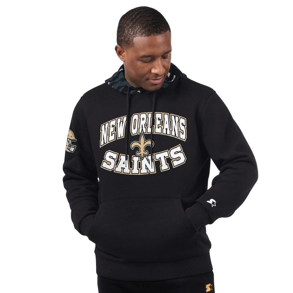 New Orleans Saints Starter Thursday Night Gridiron Pullover Hoodie - Black outlet