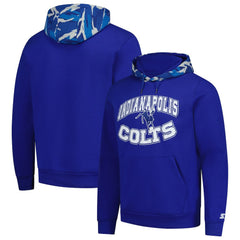 Indianapolis Colts Starter Thursday Night Gridiron Vintage Logo Pullover Hoodie - Royal outlet