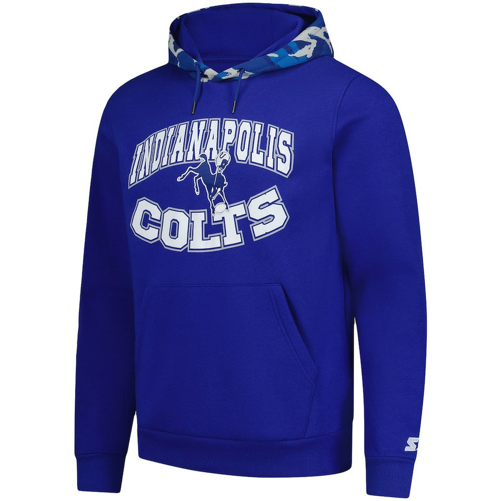 Indianapolis Colts Starter Thursday Night Gridiron Vintage Logo Pullover Hoodie - Royal outlet