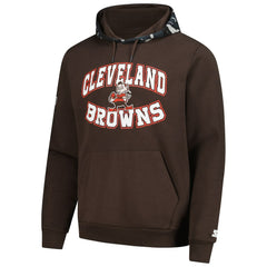 Cleveland Browns Starter Thursday Night Gridiron Vintage Logo Pullover Hoodie - Brown outlet