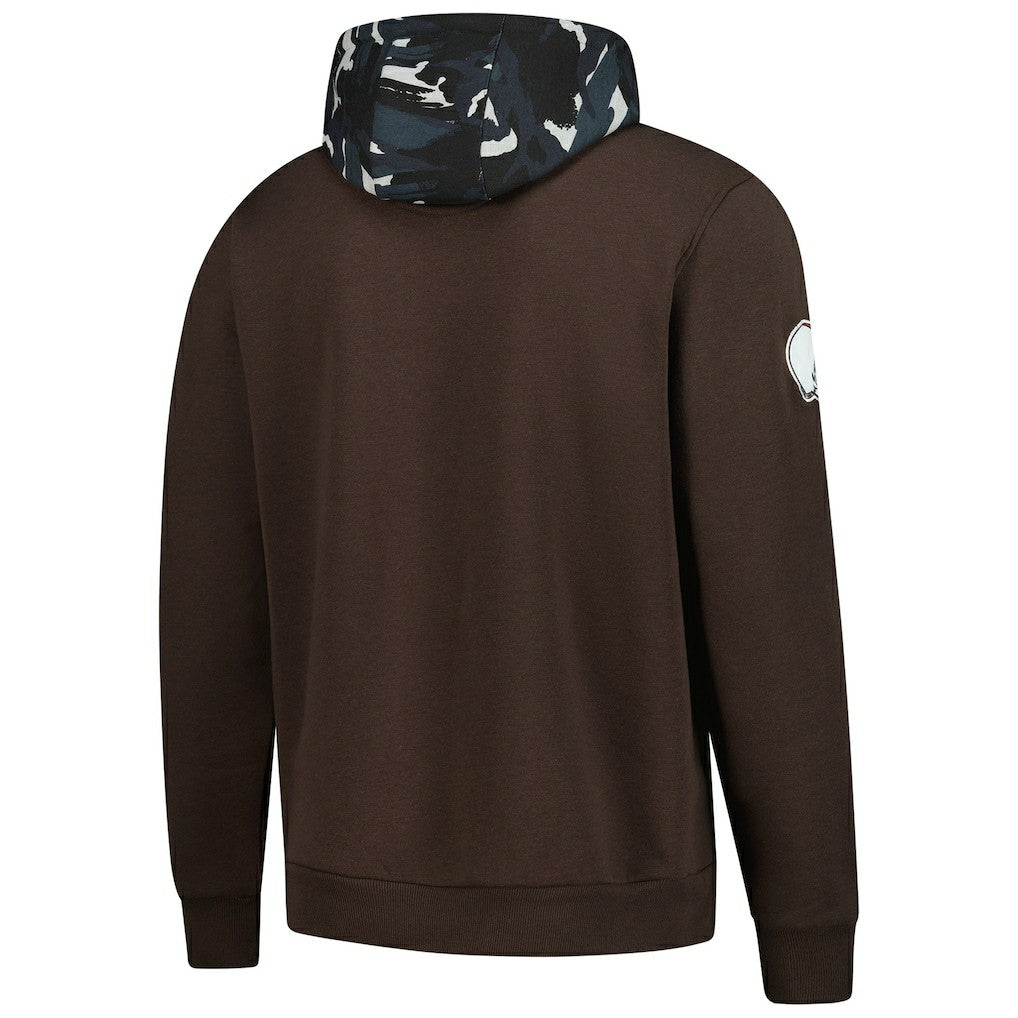 Cleveland Browns Starter Thursday Night Gridiron Vintage Logo Pullover Hoodie - Brown outlet
