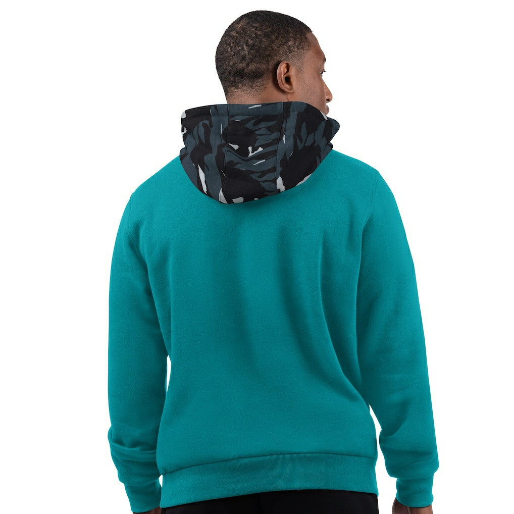 Miami Dolphins Starter Thursday Night Gridiron Vintage Logo Pullover Hoodie - Aqua on sale