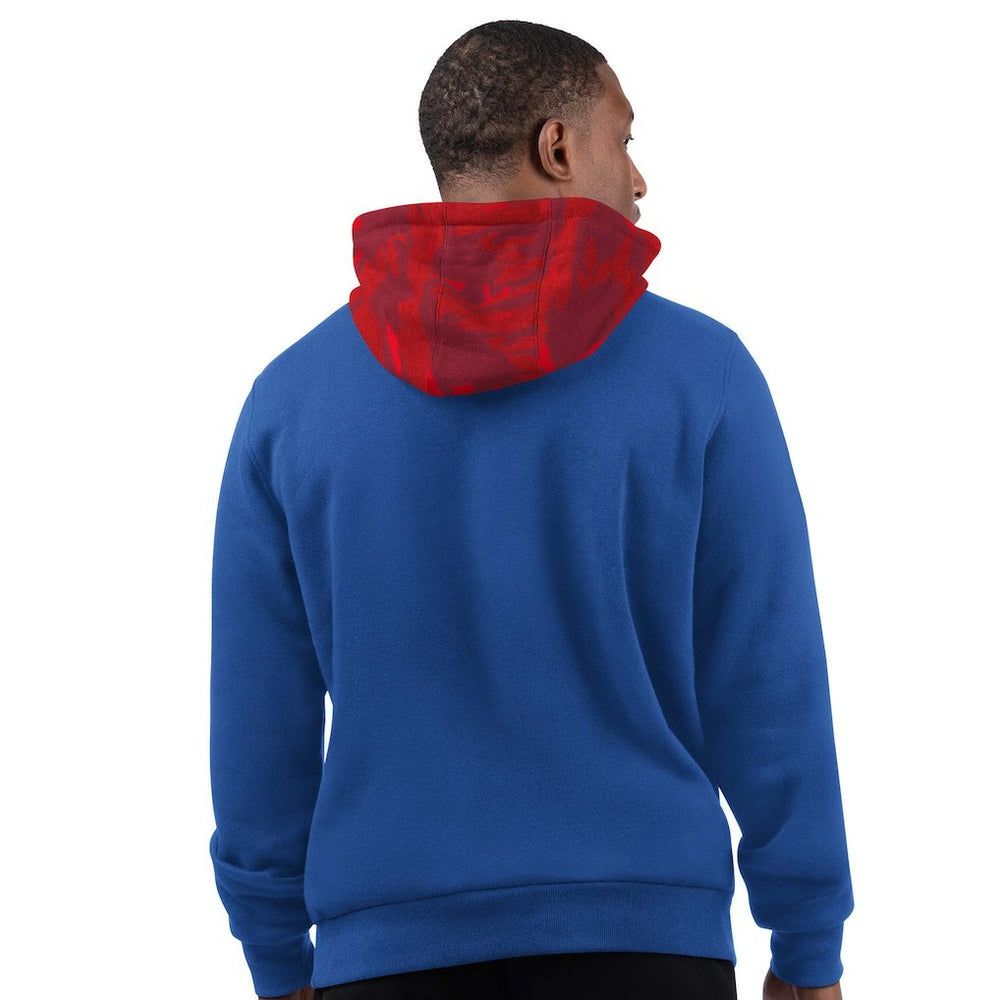 New England Patriots Starter Thursday Night Gridiron Vintage Logo Pullover Hoodie - Royal discount