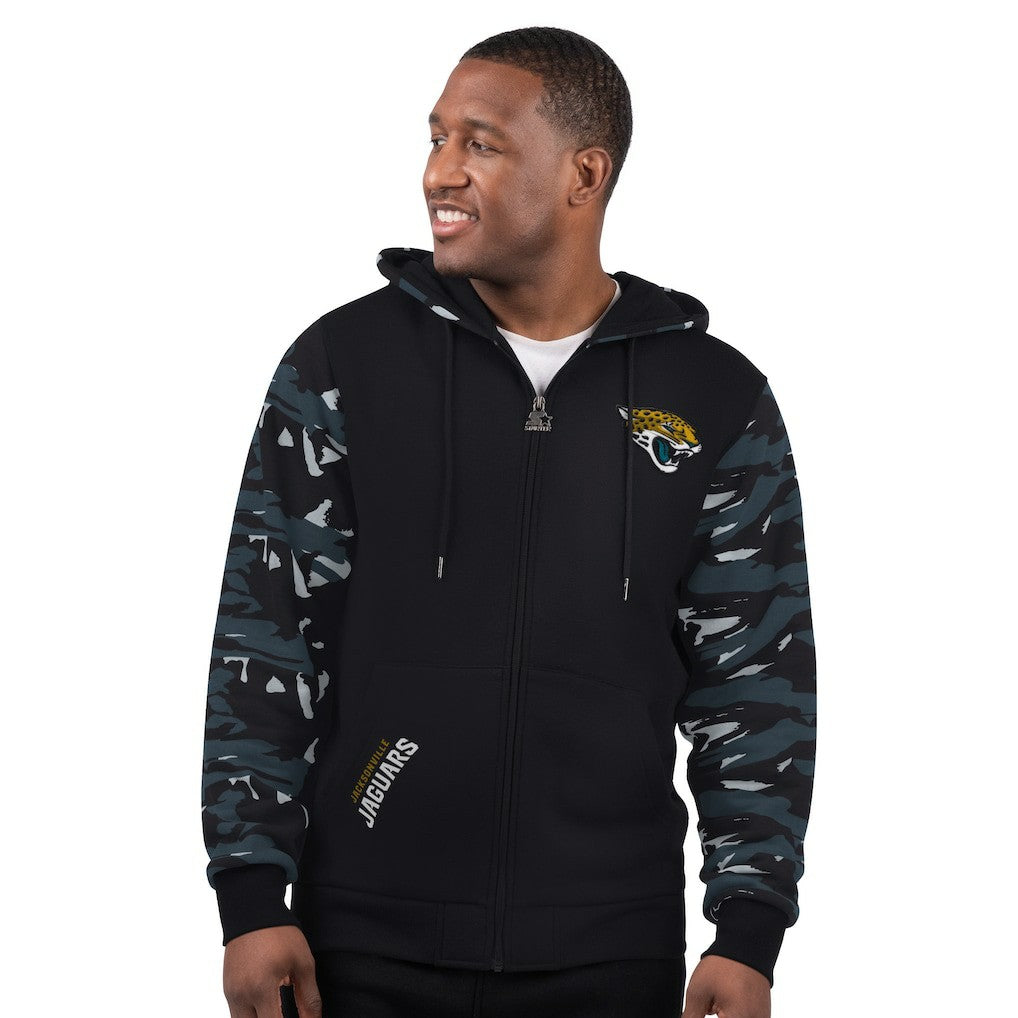 Jacksonville Jaguars Starter Thursday Night Gridiron Full-Zip Hoodie - Black discount
