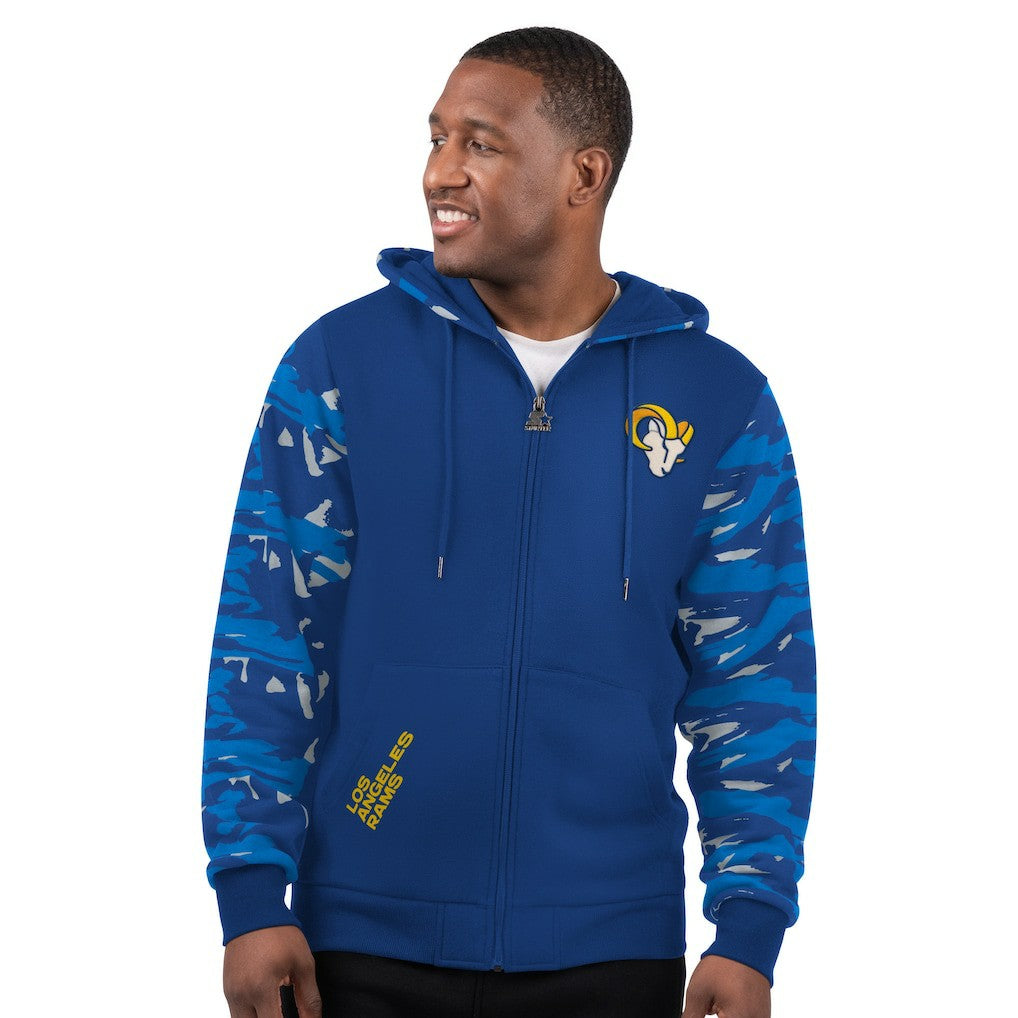 Los Angeles Rams Starter Thursday Night Gridiron Full-Zip Hoodie - Royal cheap