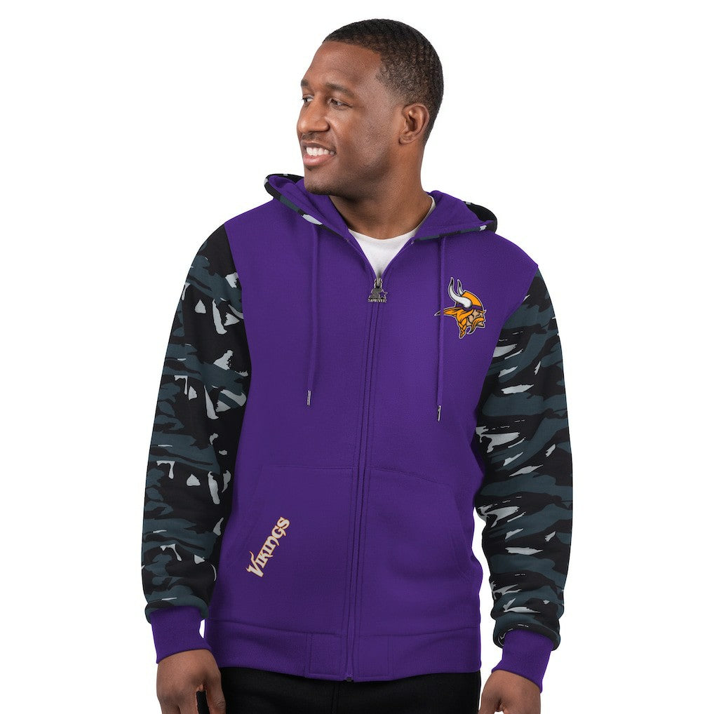 Minnesota Vikings Starter Thursday Night Gridiron Full-Zip Hoodie - Purple online