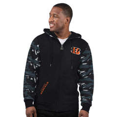 Cincinnati Bengals Starter Thursday Night Gridiron Full-Zip Hoodie - Black for sale