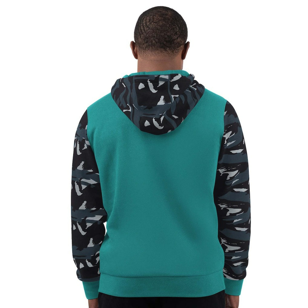 Miami Dolphins Starter Thursday Night Gridiron Vintage Logo Full-Zip Hoodie - Aqua cheap