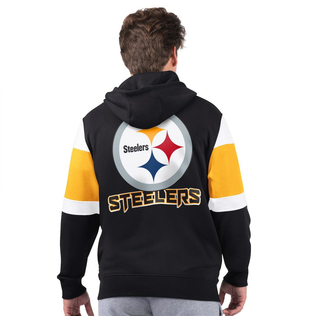 Pittsburgh Steelers Starter Extreme Full-Zip Hoodie - Black for sale