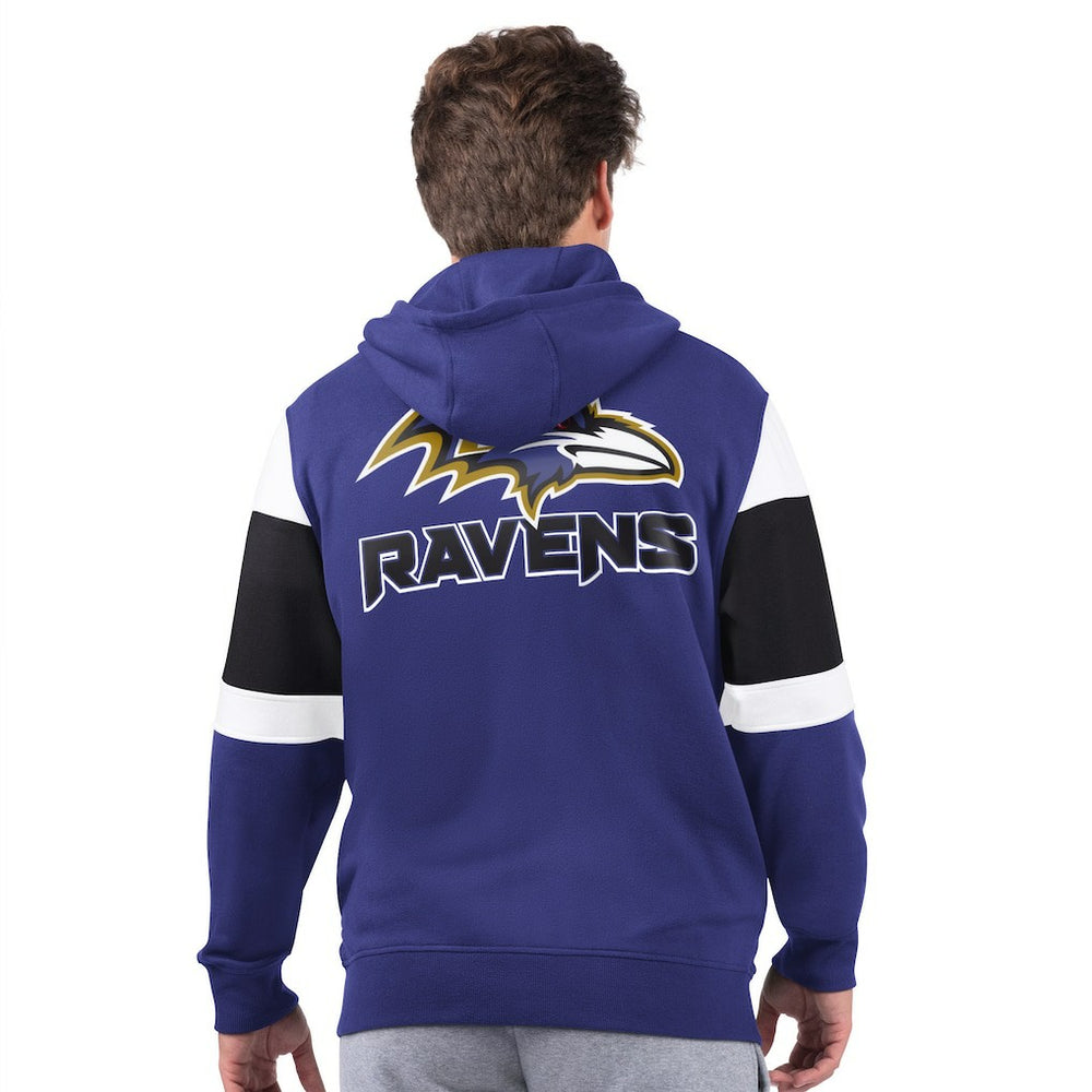 Baltimore Ravens Starter Extreme Full-Zip Hoodie - Purple for sale