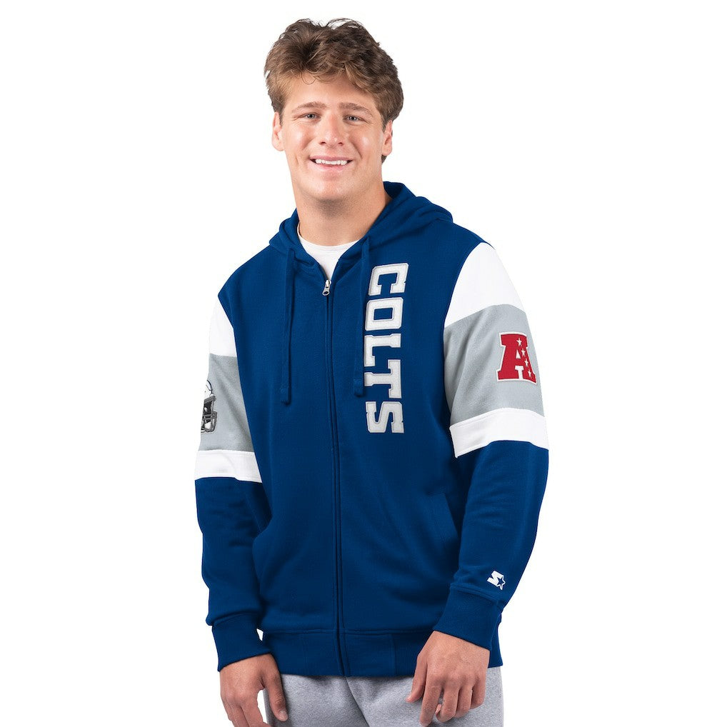 Indianapolis Colts Starter Extreme Full-Zip Hoodie - Royal online