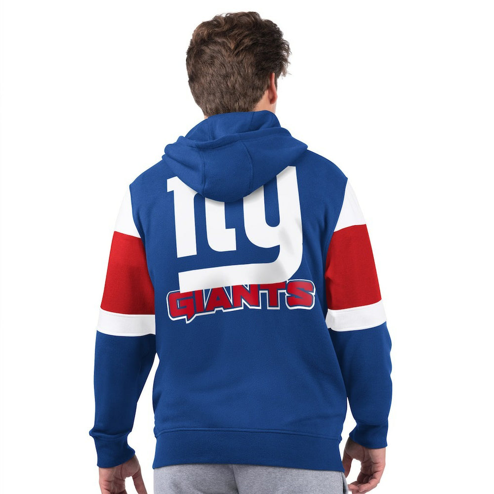 New York Giants Starter Extreme Vintage Logo Full-Zip Hoodie - Royal cheap