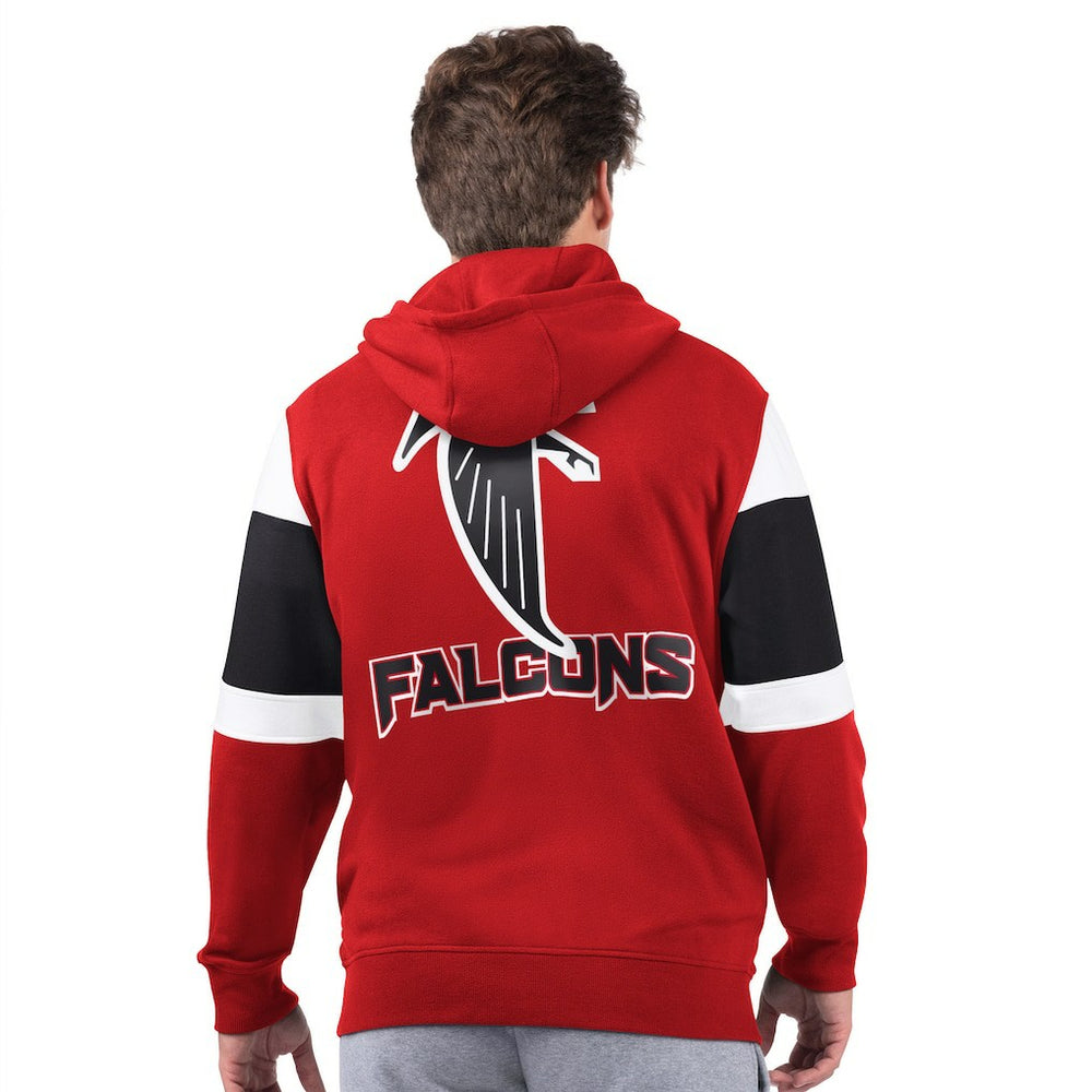 Atlanta Falcons Starter Extreme Vintage Logo Full-Zip Hoodie - Red for sale