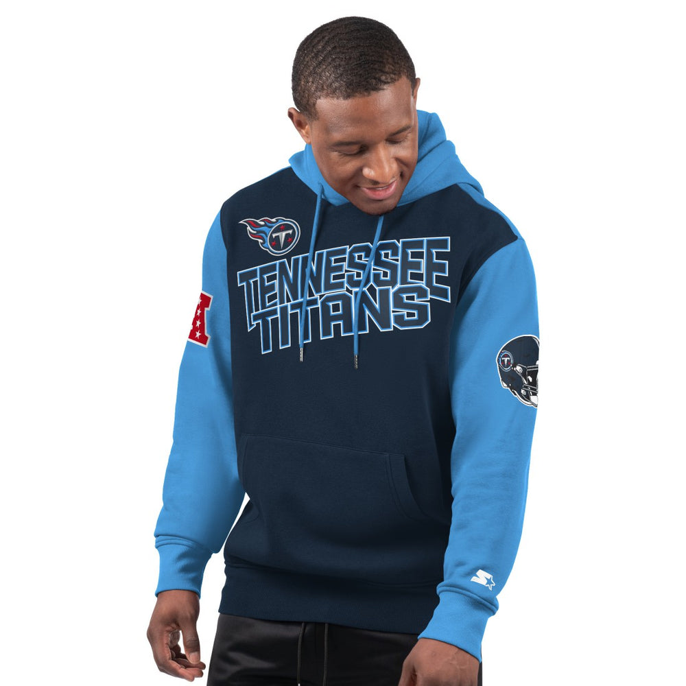 Tennessee Titans Starter Extreme Pullover Hoodie - Navy outlet