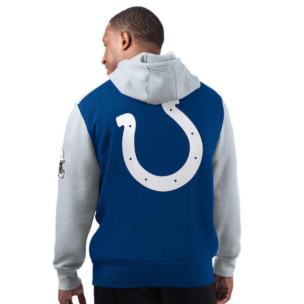 Indianapolis Colts Starter Extreme Pullover Hoodie - Royal discount