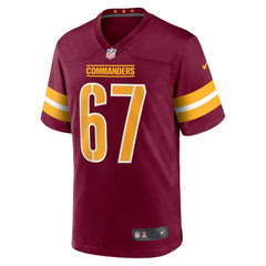 Nick Allegretti Washington Commanders Game Jersey - Burgundy cheap