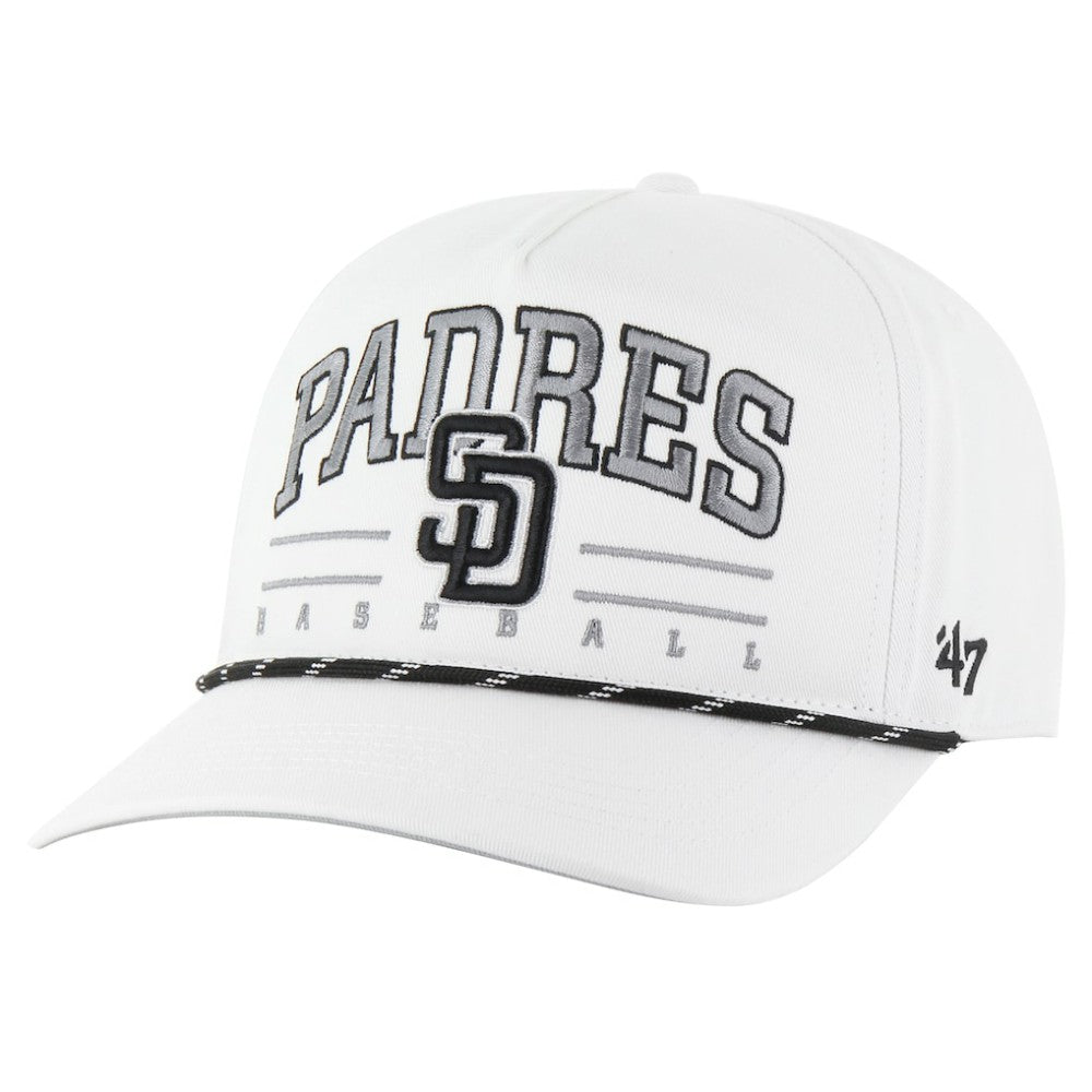 San Diego Padres Roscoe Speckle Hitch Adjustable Hat White