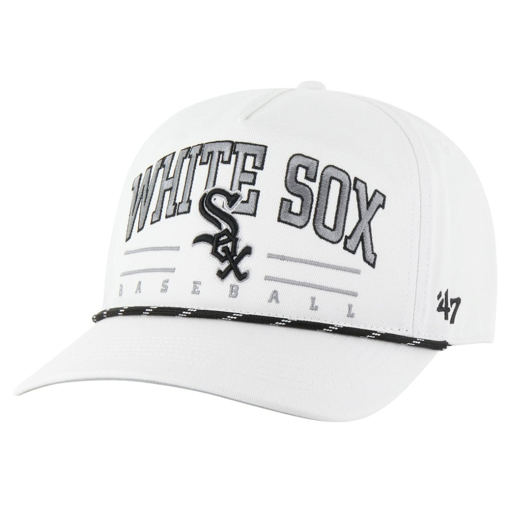 Chicago White Sox Roscoe Speckle Hitch Adjustable Hat White