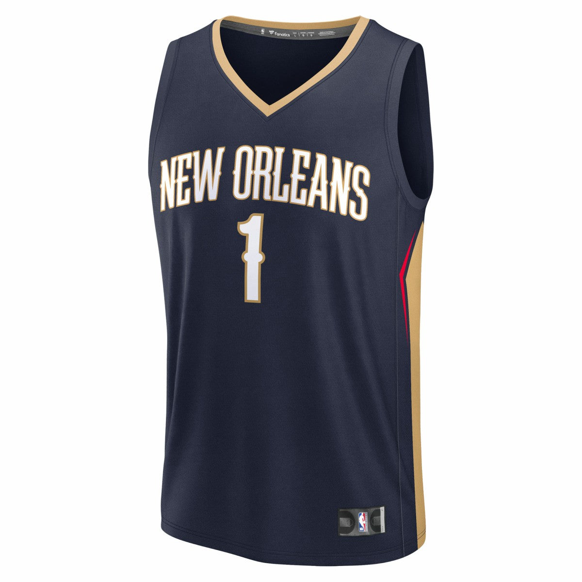 Zion Williamson New Orleans Pelicans Fast Break Replica Player Jersey - Icon Edition - Navy shop