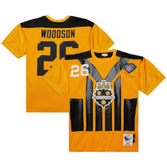 Rod Woodson Pittsburgh Steelers 1994 Authentic Throwback Retired Player Jersey - Gold outlet