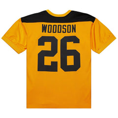 Rod Woodson Pittsburgh Steelers 1994 Authentic Throwback Retired Player Jersey - Gold outlet