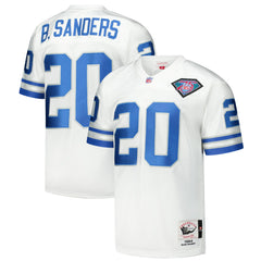 Barry Sanders Detroit Lions 1994 Authentic Throwback Retired Player Jersey - White outlet