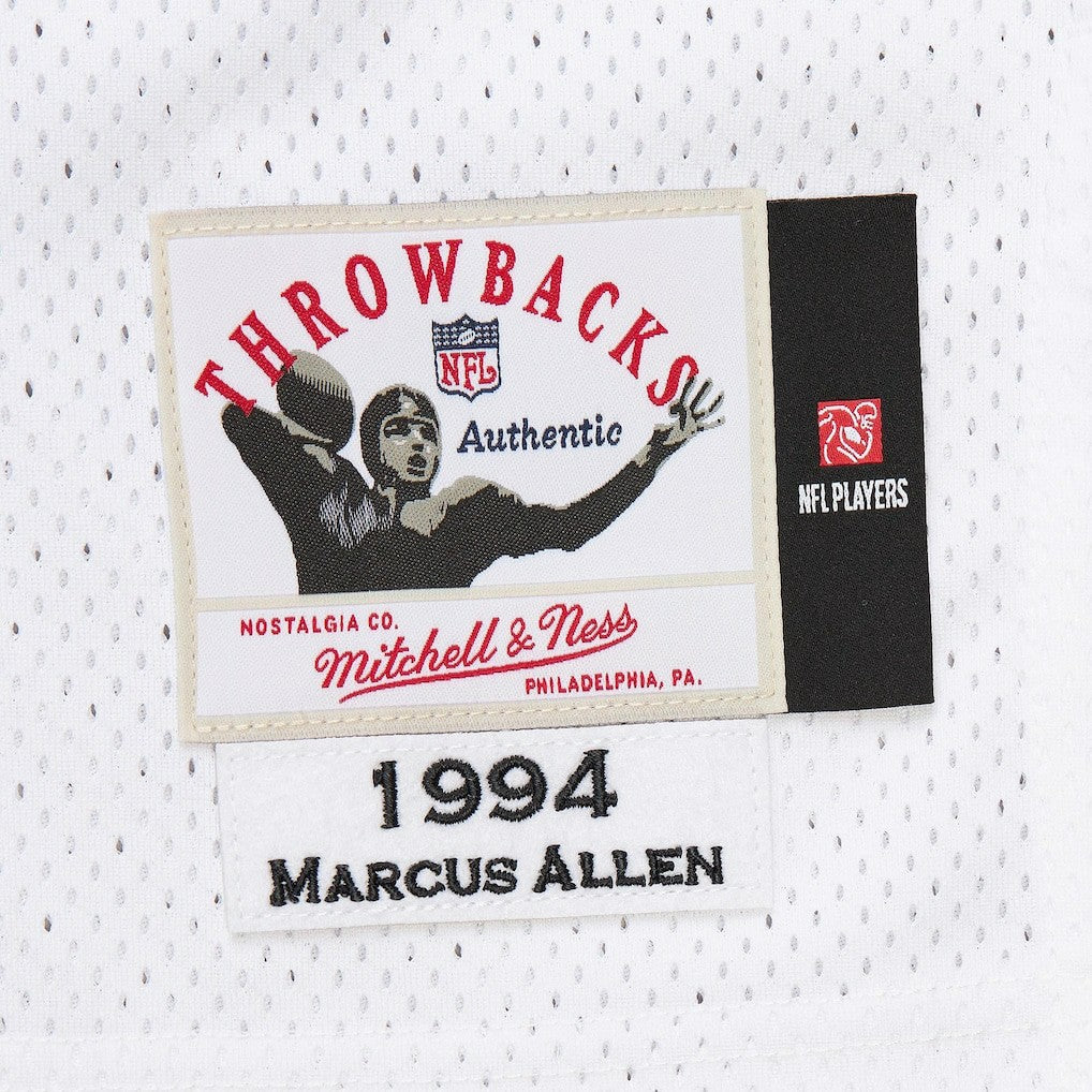 Marcus Allen Kansas City Chiefs 1994 Authentic Throwback Retired Player Jersey - White for sale
