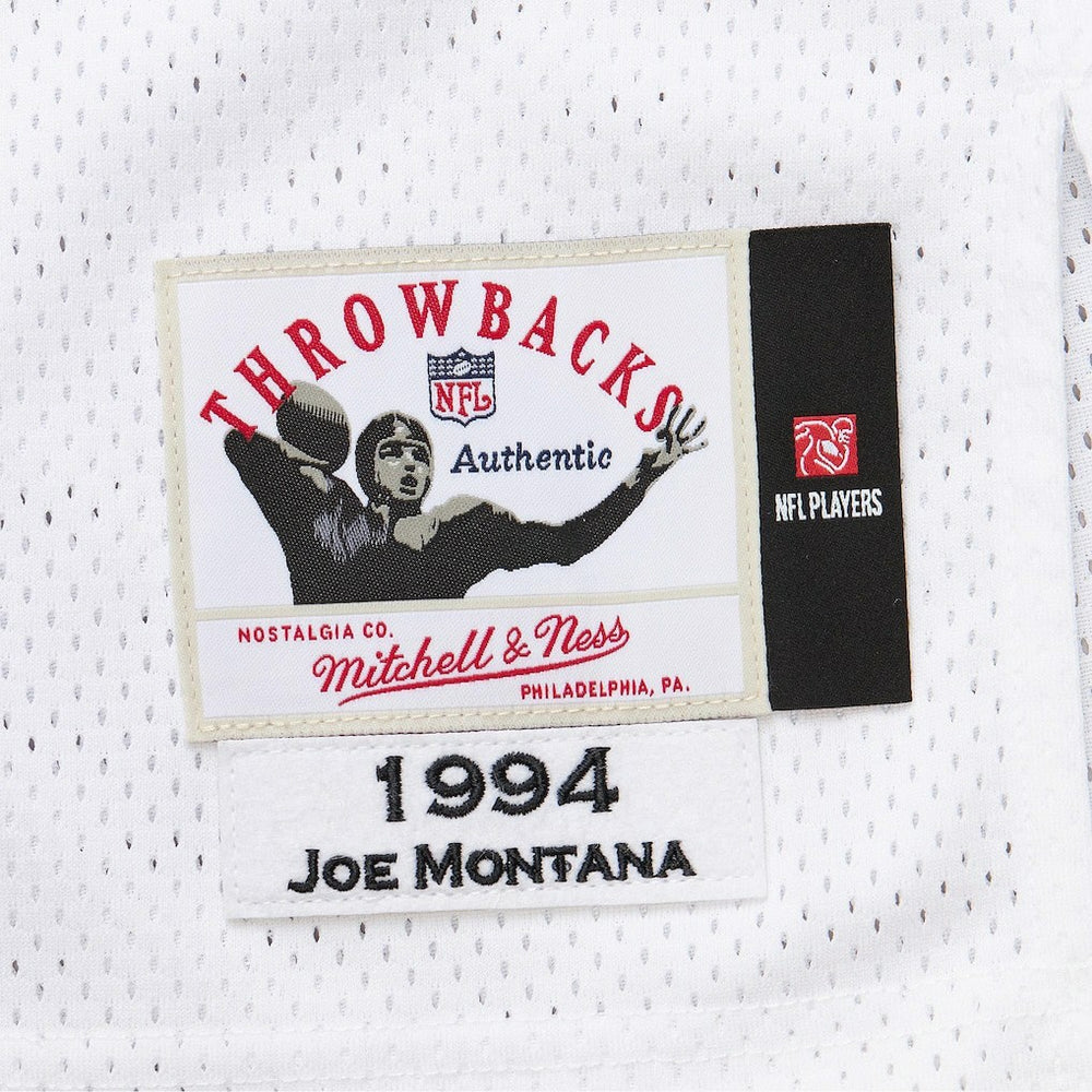 Joe Montana Kansas City Chiefs 1994 Authentic Throwback Retired Player Jersey - White on sale