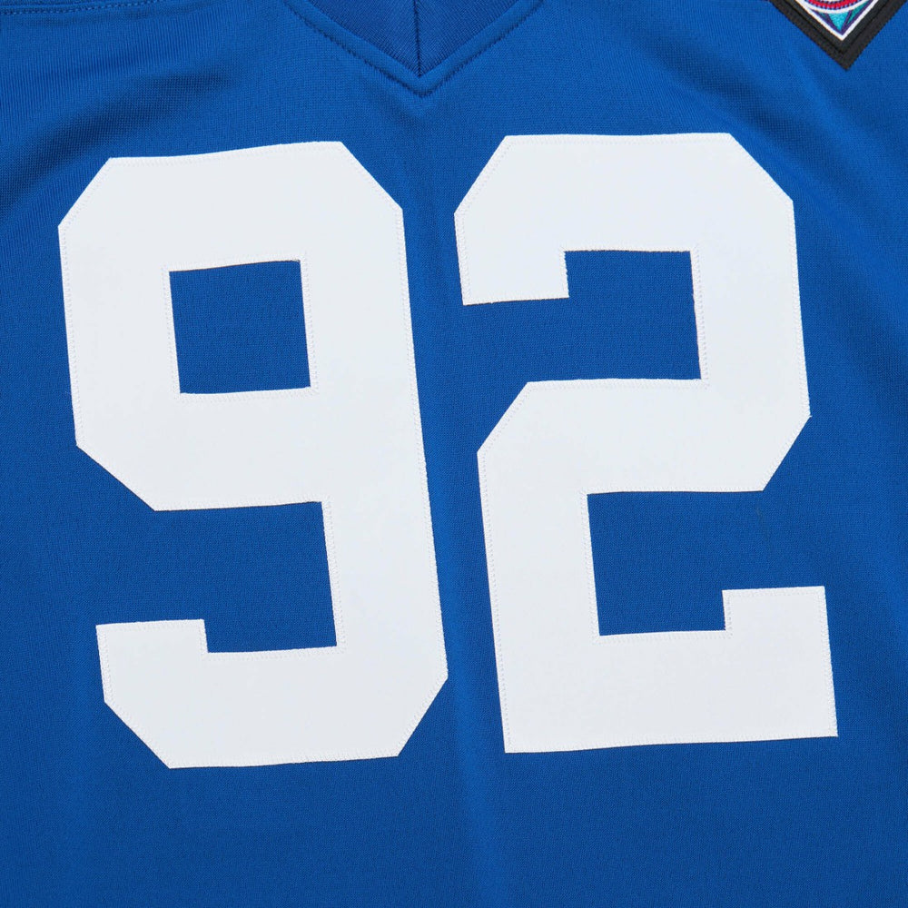 Michael Strahan New York Giants 1994 Authentic Throwback Retired Player Jersey - Royal for sale