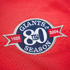 Eli Manning New York Giants 2004 Authentic Throwback Retired Player Jersey - Red on sale