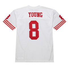 Steve Young San Francisco 49ers 1994 Authentic Throwback Retired Player Jersey - White online