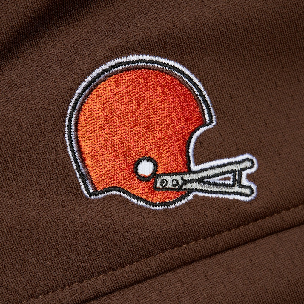 Jim Brown Cleveland Browns Player Name & Number Hoodie Legacy Jersey - Brown on sale